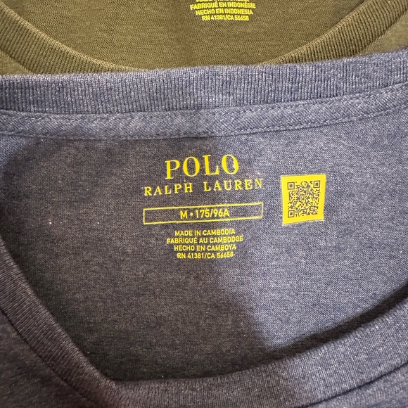 Set of 3 Polo Ralph Lauren Long Sleeve Tee - Picture 7 of 7